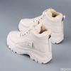 Women's Casual Sports Shoes; Plush Warm Fur Winter Sports Shoes; Warm Women's Shoes; Women's Shoes with Lace; Women's Shoes