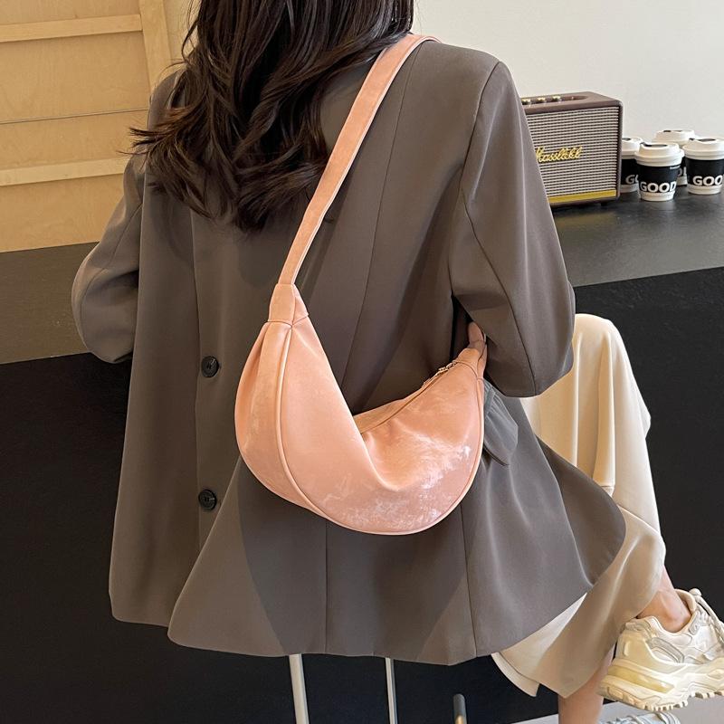 Корейская версия Niche большой емкости сумка для пельменей для женщин новая модная и модная повседневная сумка через плечо сумка через подмышку трендовая