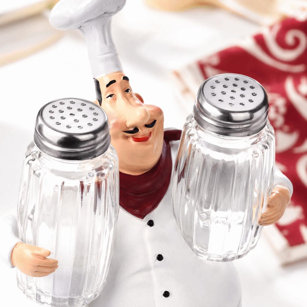 Craft Figurine Chef Statue Vintage Style Chef Statue Ornament Chef Figurine Restaurant Decor