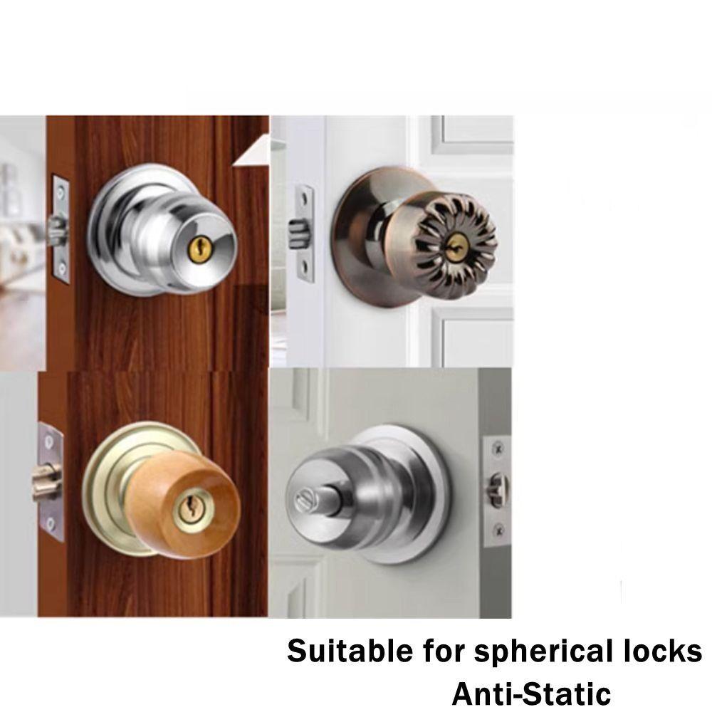 Anti-Static Door Handle Covers Dot Pattern Door Knob Decorative Covers Door Knob Covers Kitchen