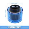 A ABSOPRO Air Filter Straight 40mm/1.57" for Most 110-125cc Motorcycles, ATVs, Mopeds, Dirt Bikes, Race Bikes Blue
