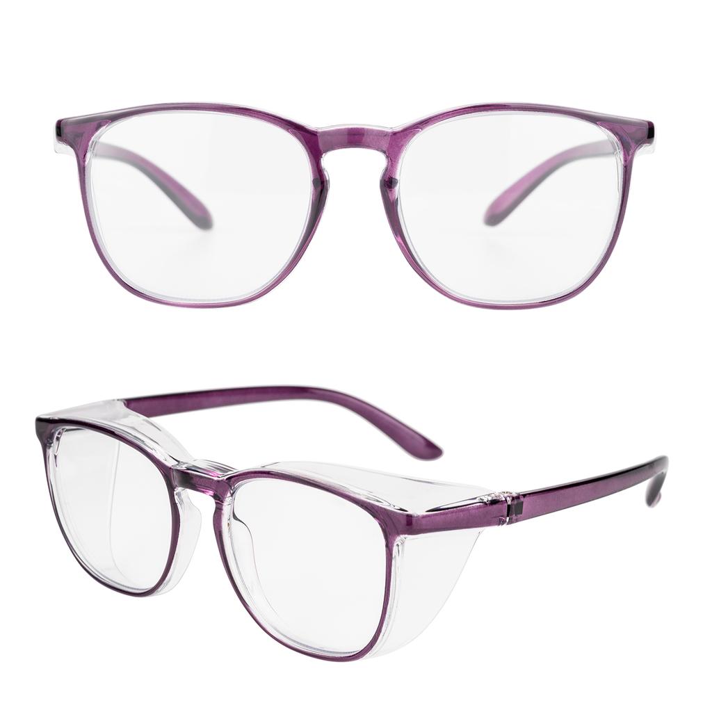 2 шт. Защитные очки VOPHA с защитой от запотевания и синего света, увеличенные прозрачные линзы, защита боковых частей, унисекс.