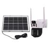 Solar Security Camera 4MP 2K Motion Detection Intelligent Alert 2 Way Talk Dual Lens Outdoor