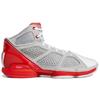 Adidas Adizero Rose 1.5 Restomod Grey Vivid Red Мужские кроссовки Grey-Two Cloud-White GY0257