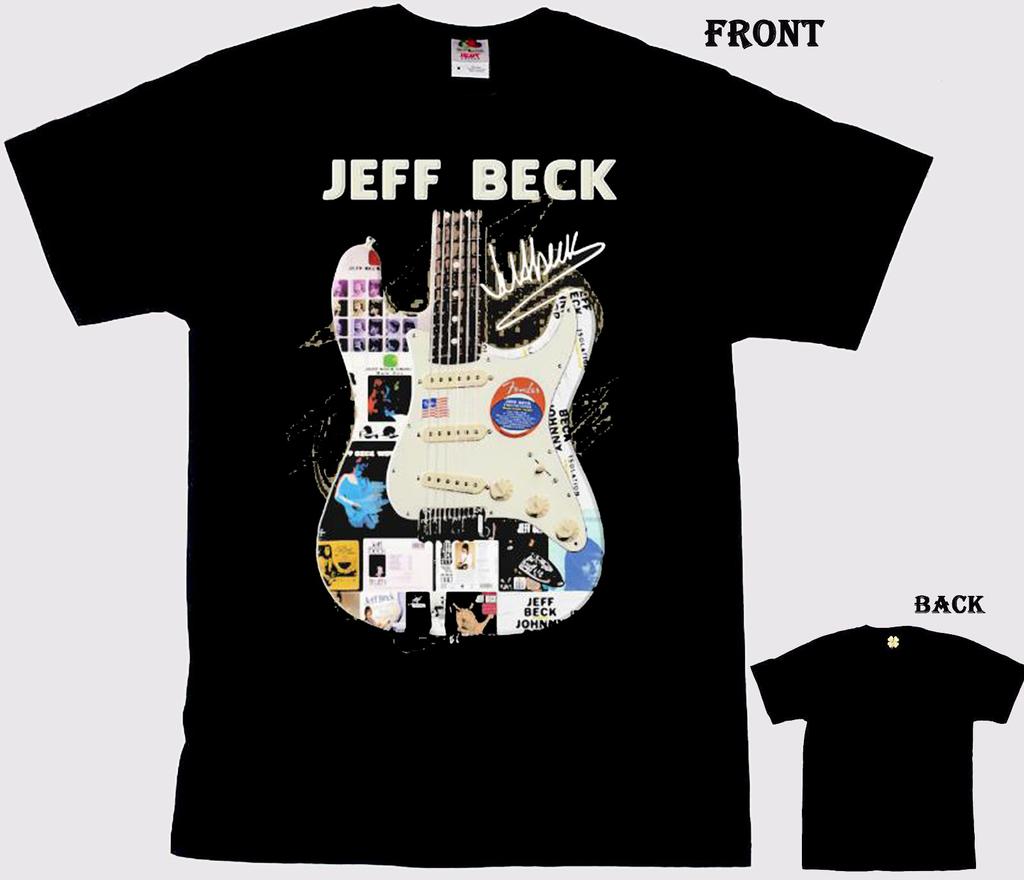 New! Guitar jeff beck band members signatures shirt Gift 2026 S5XL I0243
