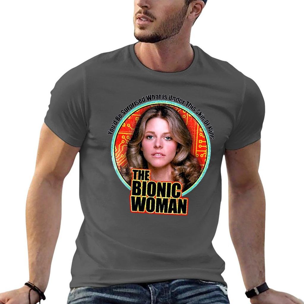 The Bionic Women TShirt Minimalist Graphic Tee Shirt