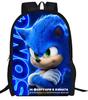 Cartoon Animation Sonic Primary And Secondary School Students Schoolbag Children'S Men'S And Women'S Backpack Schoolbag