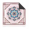 Luxurious Durable Hand-Painted Foldable Slip-Resistant Eco-Friendly Handmade Rubber America Mahjong Mat Smooth Entertainment