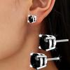 Classic Stud Earrings Black Earrings for Women Stud Earring Jewelry Gift