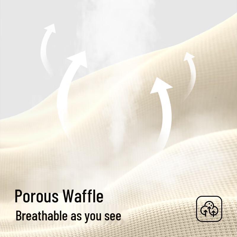 Baleno Men's Heavy Waffle Knit Half-Zip Polo Sweatshirt