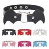 Punk Bat Vampire Leather Collar Necklace - Trendy Halloween & Christmas Clavicle Chain
