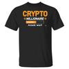 Bitcoin BTC Криптовалюта Крипта Альткоин HODL Черная футболка UPC228 Унисекс футболка