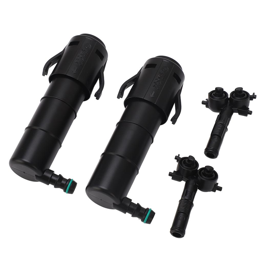 1 Pair Headlight Washer Nozzle 13227348 Headlamp Washer Fluid Jet Replacement for Opel Insignia A 2009 To 2017