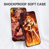 Черный чехол TPU для Xiaomi mi 11i 5G Redmi Note 11 11S 11T Pro PLUS 4G 5G Cover Rengoku Kyoujurou