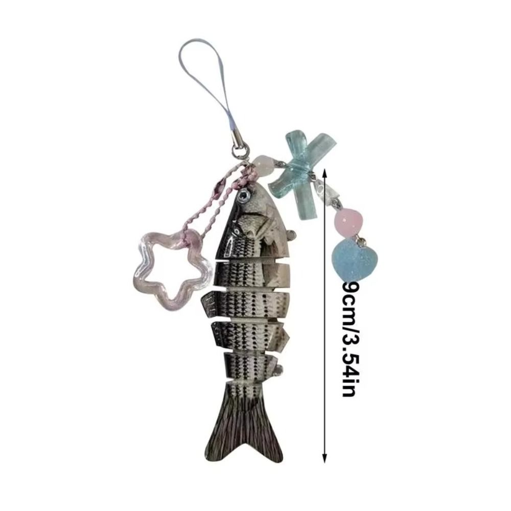 Подвеска для телефона Рыба Звезда Подвеска Имитация Рыбы Шнурок для телефона Ювелирные аксессуары