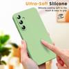 Case for Samsung Galaxy S25, Soft Flexible Silicone Green - BOOLING®