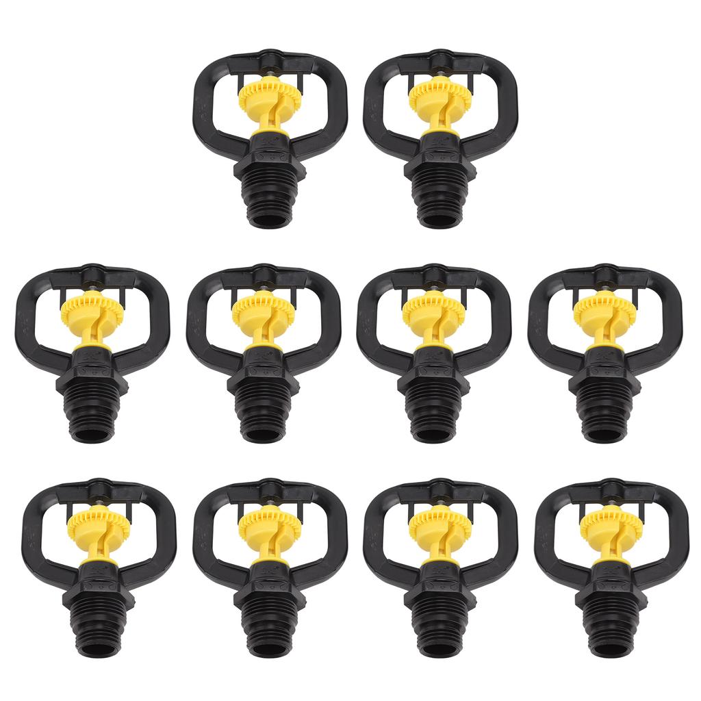 10 ШТ. Микронасадка с рефракцией, вращающийся дождеватель-бабочка, садовое орошение, вращающееся распыление