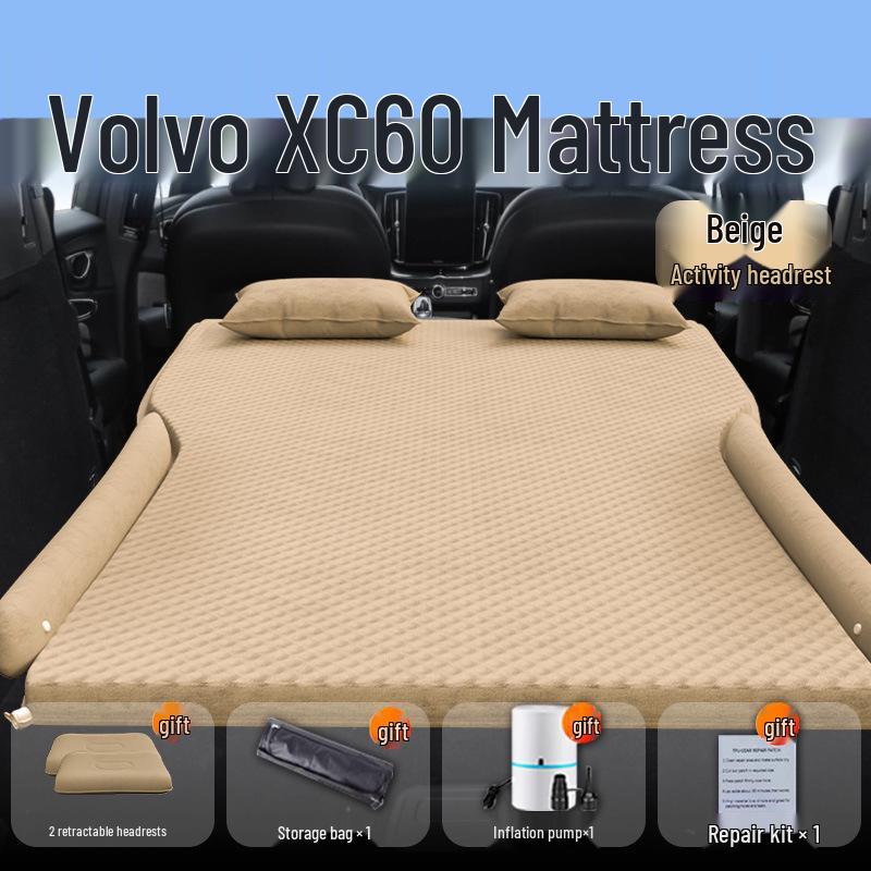Volvo XC60 Trunk & Rear Seat Air Mattress: Sleeping Pad & Cushion