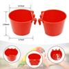 Universal Hanging Chicken Feeding Food Cup Feeder Cups Bird Feeders Pet Supplies