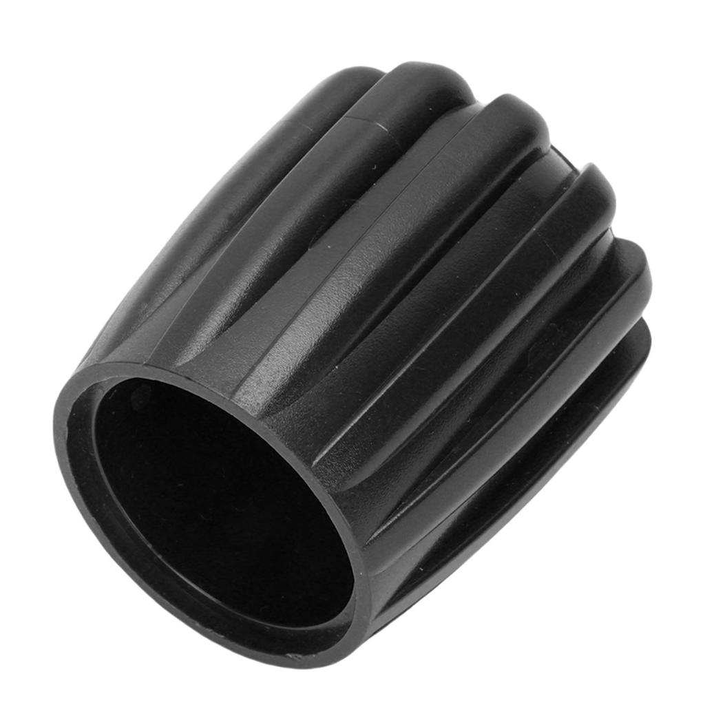 Diving Tank Valve Knob Attachment Short ABS Stainless Steel Diving Cylinder Valve Knob for Scuba Diving Black