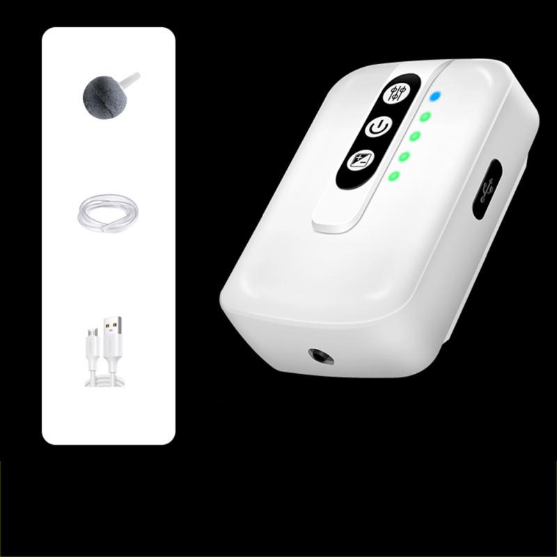 Портативный кислородный насос USB перезаряжаемый открытый ультра бесшумный воздушный компрессор для аквариума