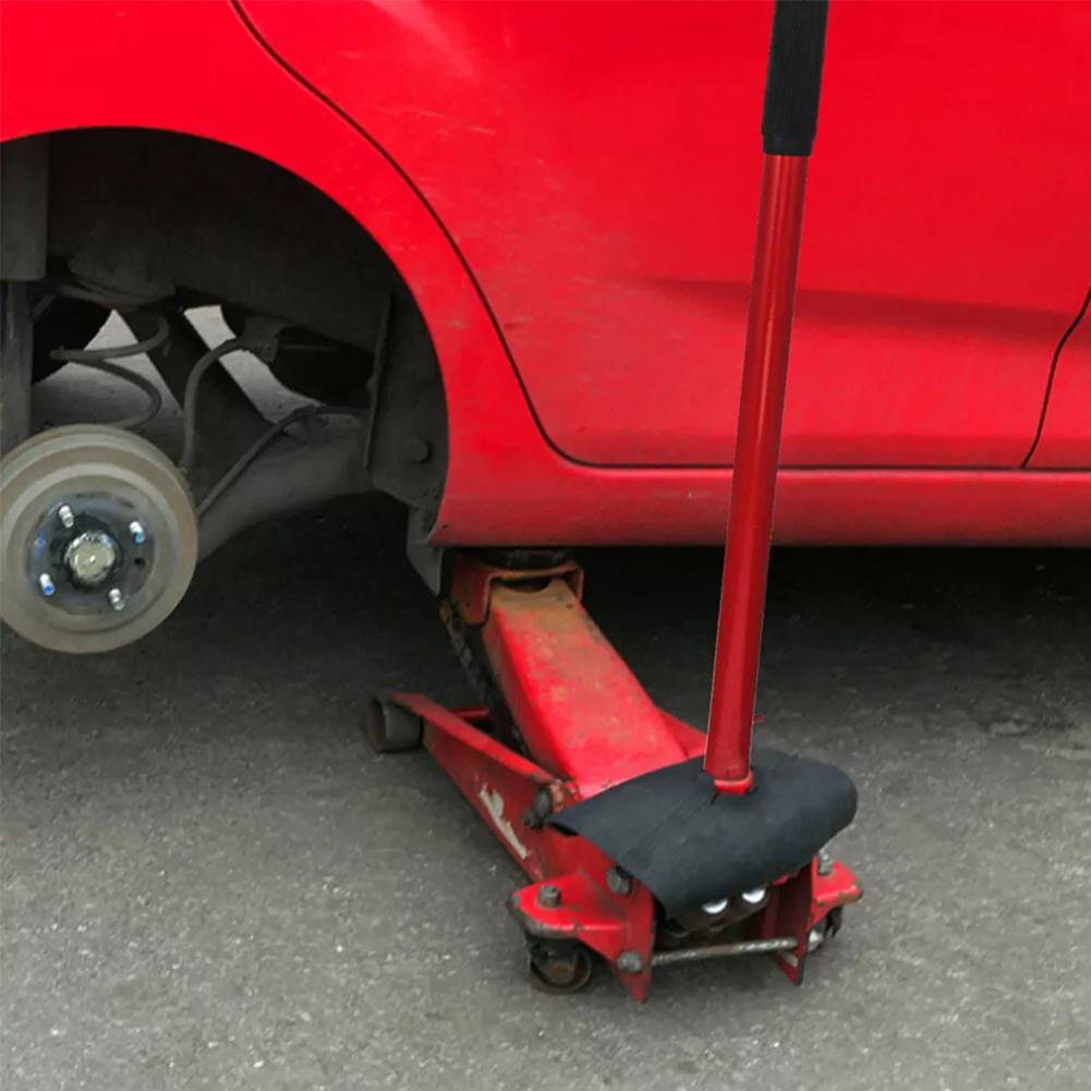 Durable Steel Plastic Floor Handle 37cm Car Repair Tool Lightweight Universal Trailer Handle Replacement With Easy Installation