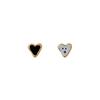 SO`SALT Tendeco Art Mix Heart Face Earrings 1D5D124003