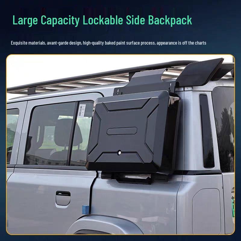 Каркас багажника на крышу Tank 300/400 с маркизой, лестницей, платформой и палаткой в стиле AW