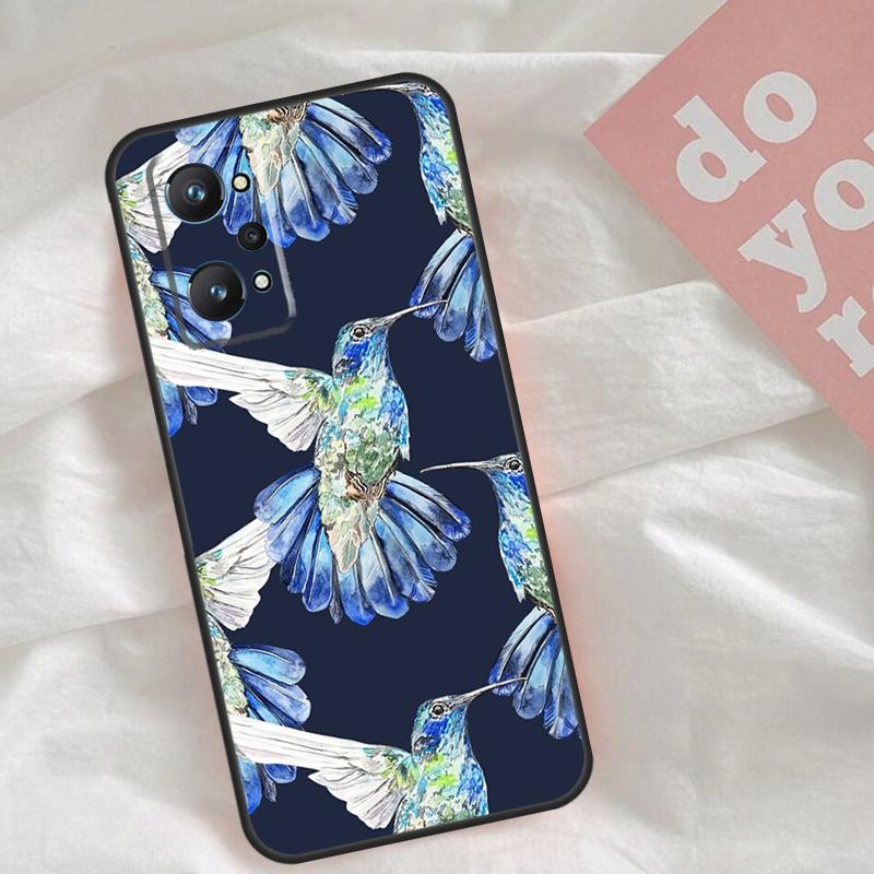 Колибри Для Realme C30 C31 C33 C35 C55 C21Y GT Neo 5 3T 2T OnePlus 11 10 9 Pro Nord CE 3 2 Lite Чехол