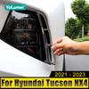 Для Hyundai Tucson NX4 2021 2022 2023 Hybrid N Line ABS Автомобильная передняя противотуманная фара Декоративная крышка Рамка Внешние аксессуары