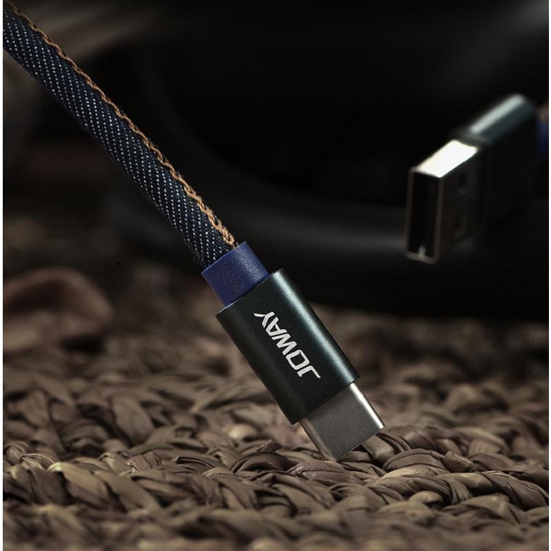 Кабель Micro USB Type C для Samsung Htc Быстрая зарядка с джинсовой оплеткой**