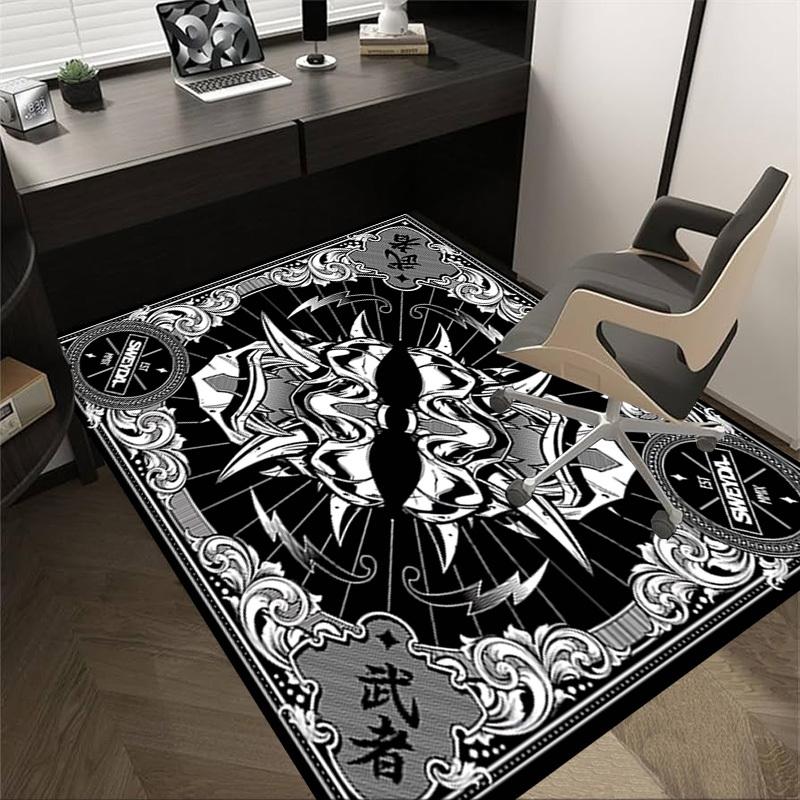 1PC Sweyd Art Non-Slip Floor carpet, suitable for Office, bedroomand playrooms. It can also be used as a sofa footrest cover-T63