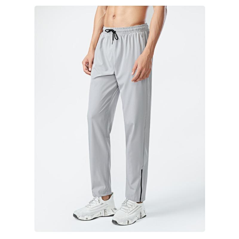 Летние мужские свободные модные повседневные тонкие эластичные спортивные брюки на все тело, мужские повседневные брюки, одежда для отдыха, брюки