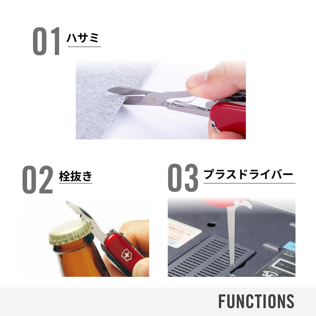 Victorinox Jetsetter Blade-Free Swiss Multi-Tool Driver Bottle Opener 0.6263-012