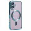 For iPhone 16 Case Compatible with Magsafe Clear TPU Phone Cover with Lens Film