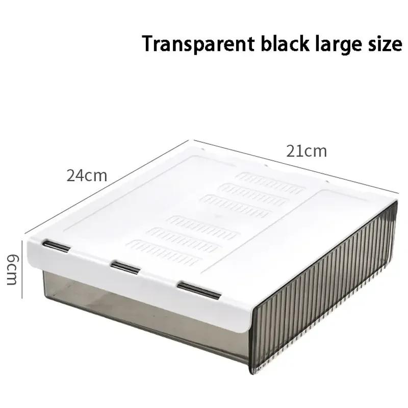 Органайзеры для ящиков под ящиками стола, самовыдвижные рабочие пространства для офиса и дома, самоклеящиеся спрятанные настольные органайзеры, аксессуары