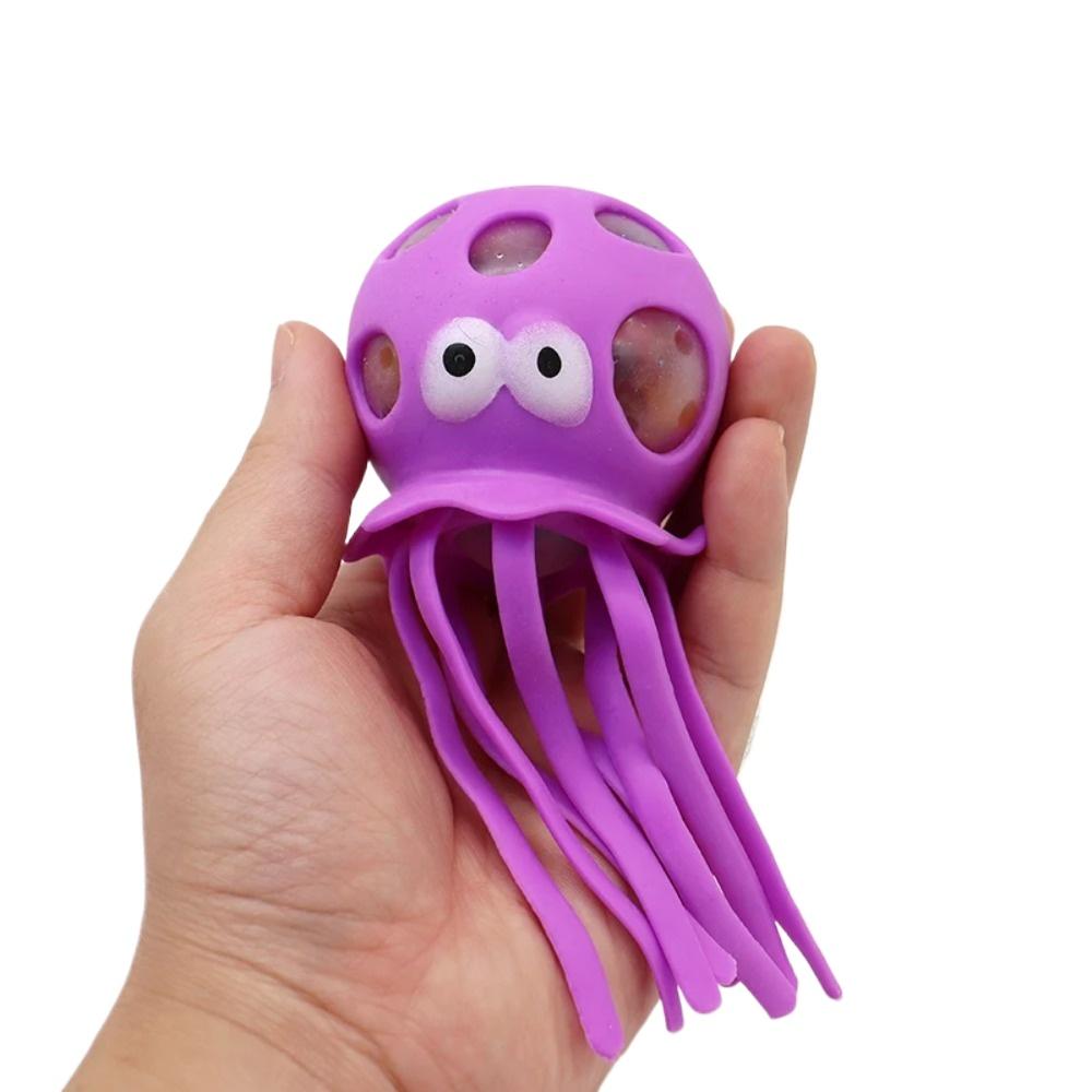 Octopus Stress Ball Squishy Toys for Adults Kids, Sensory Fidget Toys for Anxiety Relief, Cute Squeeze Party Favors Gifts