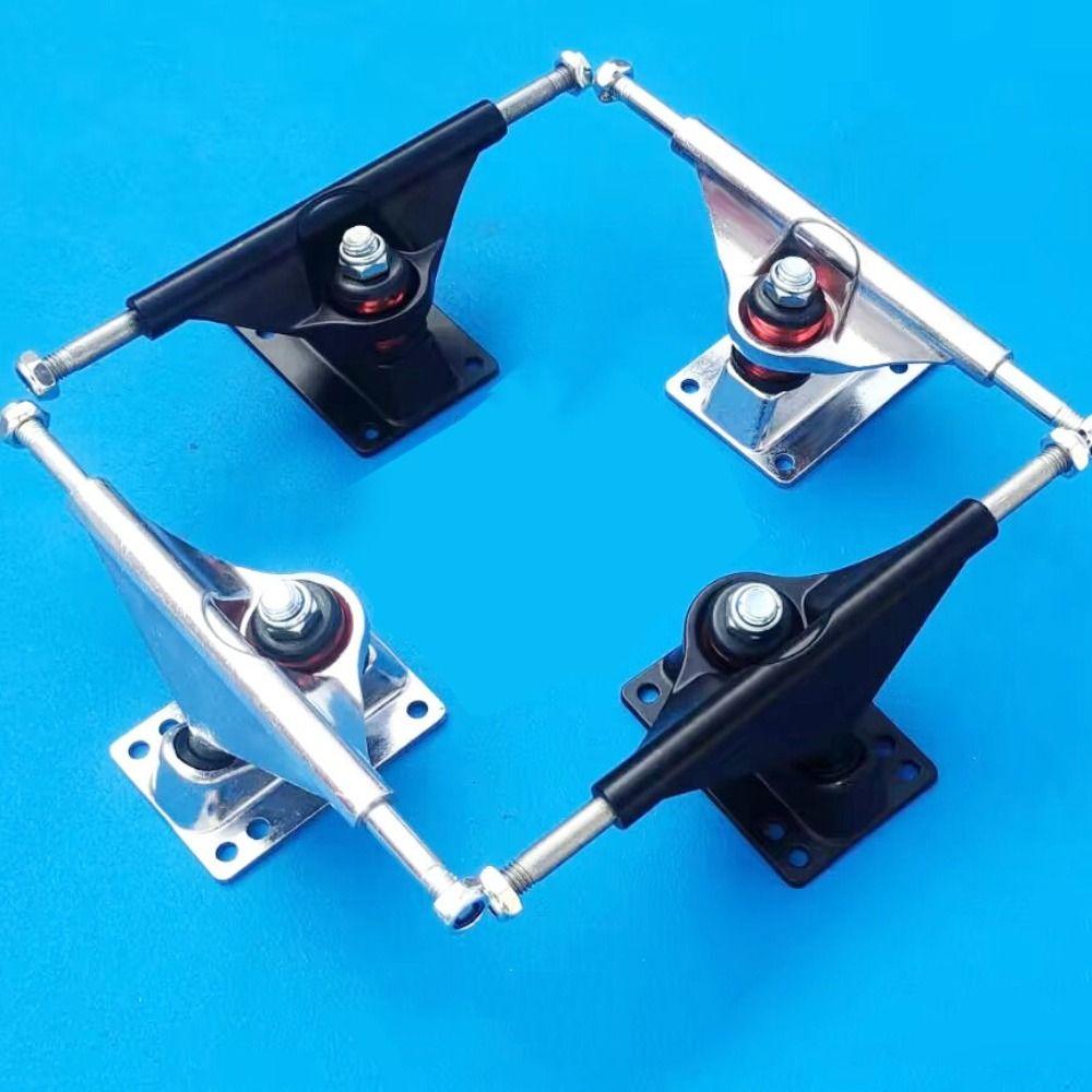 Impacts Resistance 5inch Skateboard Trucks Double Rocker Skateboard Bridge  Outdoor Sports