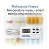 Термометр цифровой холодильник, морозильник, магнитный термометр для морозильной камеры с будильником