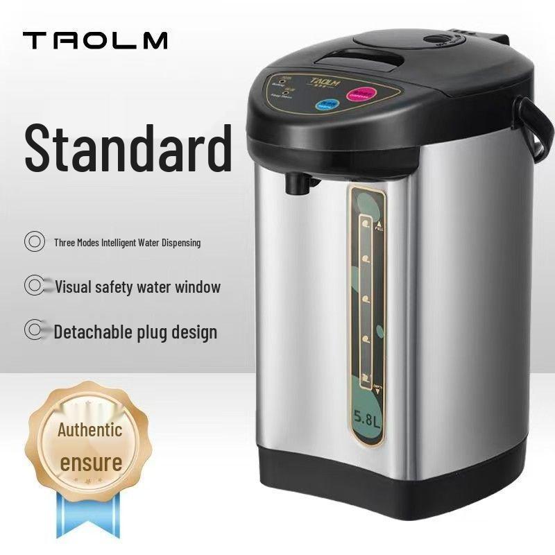 Умный электрический чайник из нержавеющей стали с контролем температуры | Большая емкость, полностью автоматический термос