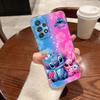 Прозрачный чехол Stitch And Angel Friends для Samsung Galaxy A57 A37 A56 A36 A55 A54 A35 A26 A07 A17 A16 A06 A34 A15 Мягкая крышка Disney