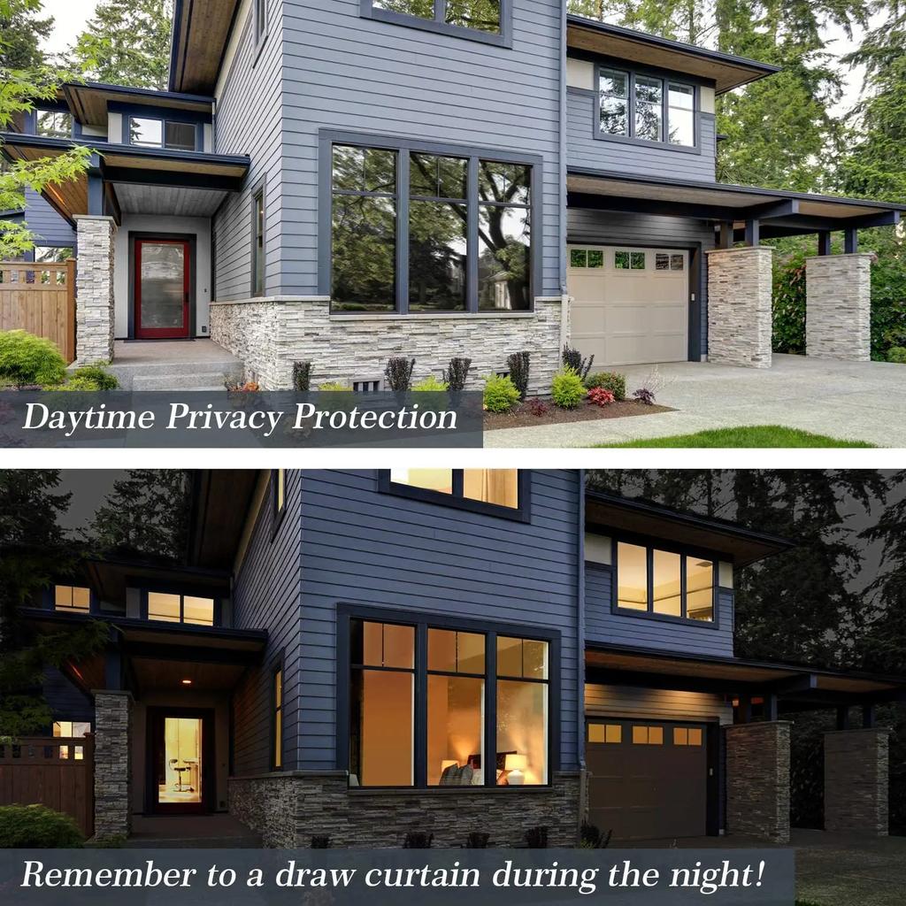 2/3/5 метров односторонняя зеркальная оконная пленка с УФ-блокировкой, виниловая терморегулирующая клейкая пленка для дома, отражающая тонировка окон