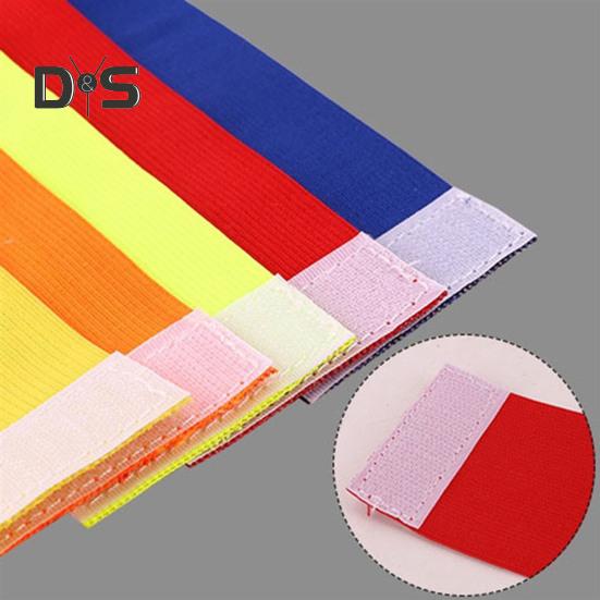 2 шт. футбольная капитанская повязка регулируемые футбольные повязки эластичные капитанские повязки для юношеских и взрослых спортивных тренировок