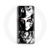 Case for Huawei P30 - Maniacase - Sangoku Naruto Luffy - Black and White - Soft - Anime Manga
