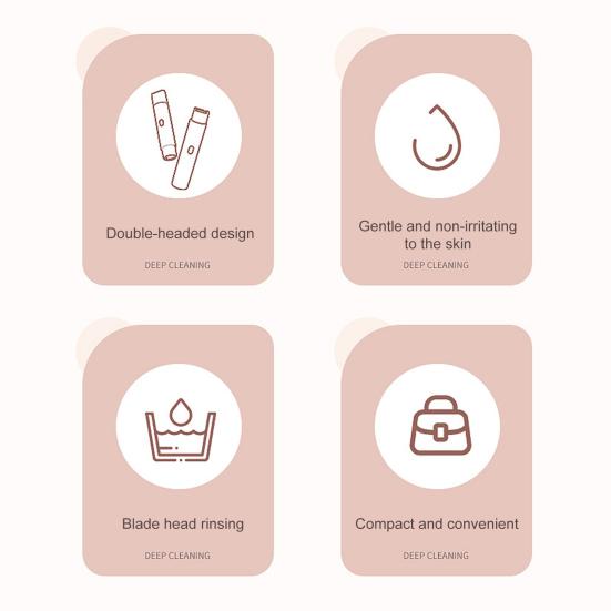 Painless Portable Hair Remover ABS 15 cm 1 Pc