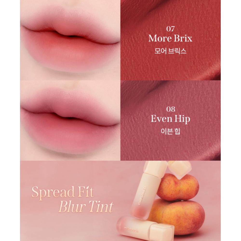 Milktouch 2pack Spread Fit Blur Tint 11colors +lip Pencil Gift