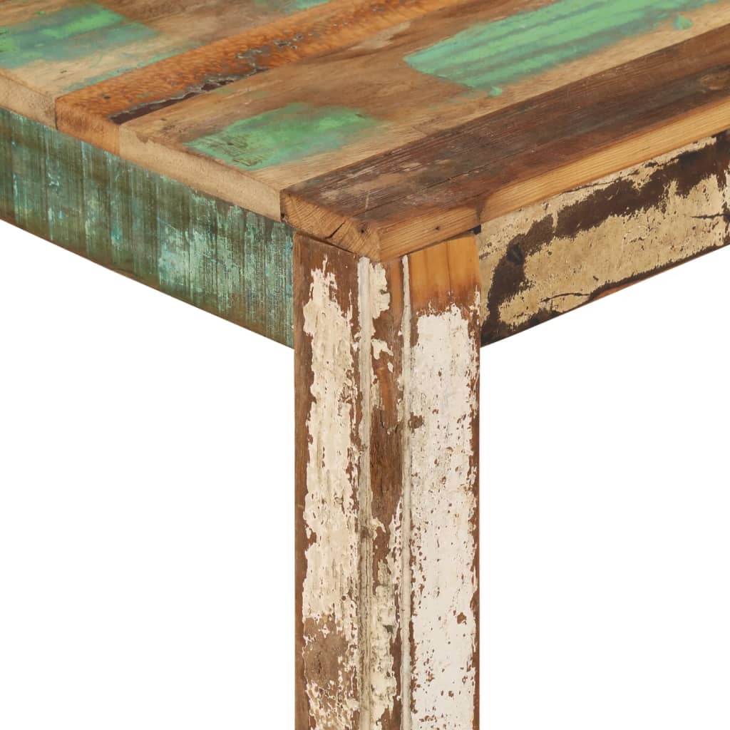 Coffee Table 80 x 80 x 40 cm Solid Reclaimed Wood
