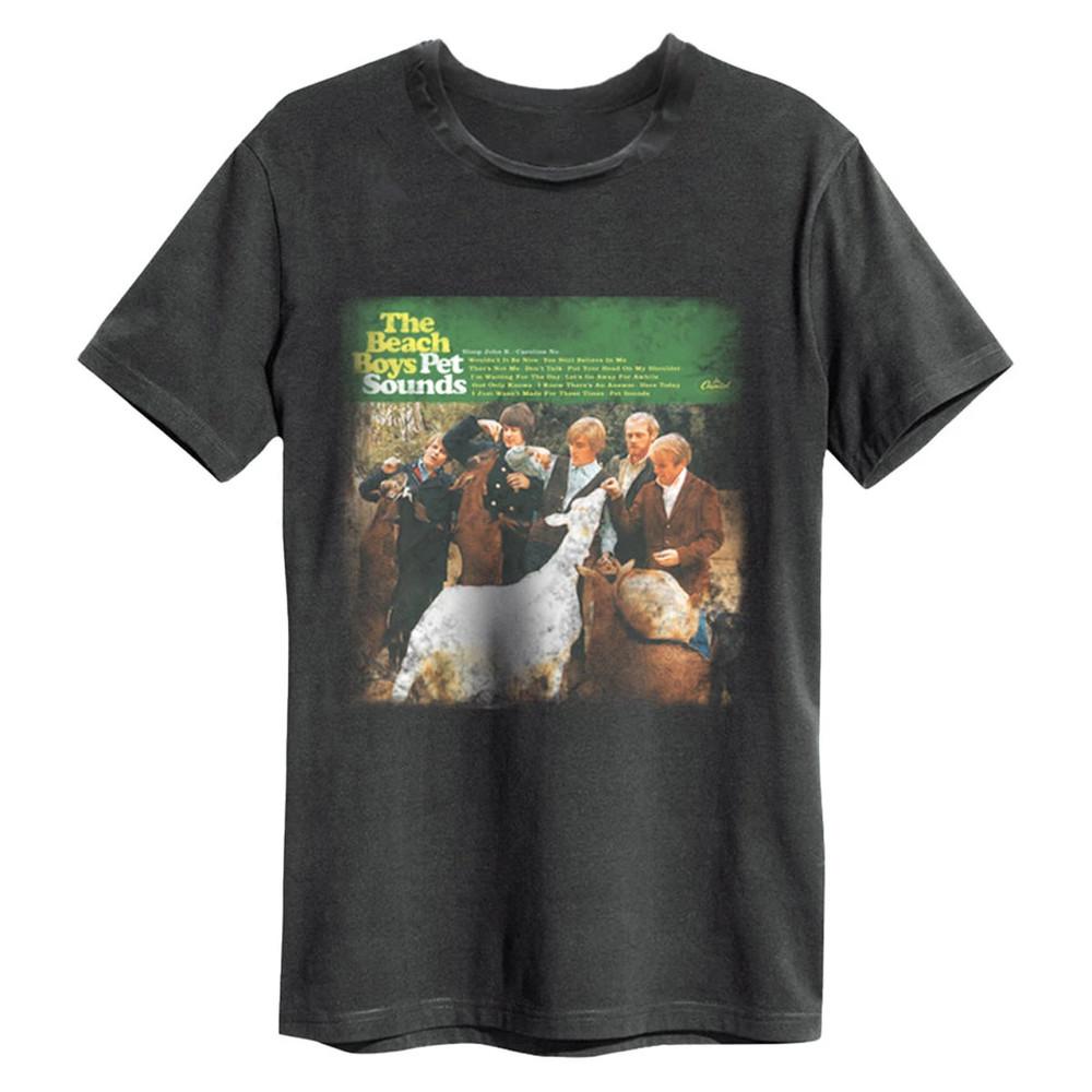 The Beach Boys Pet Sounds Tour 90s Style Black Short Sleeve Unisex T-Shirt
