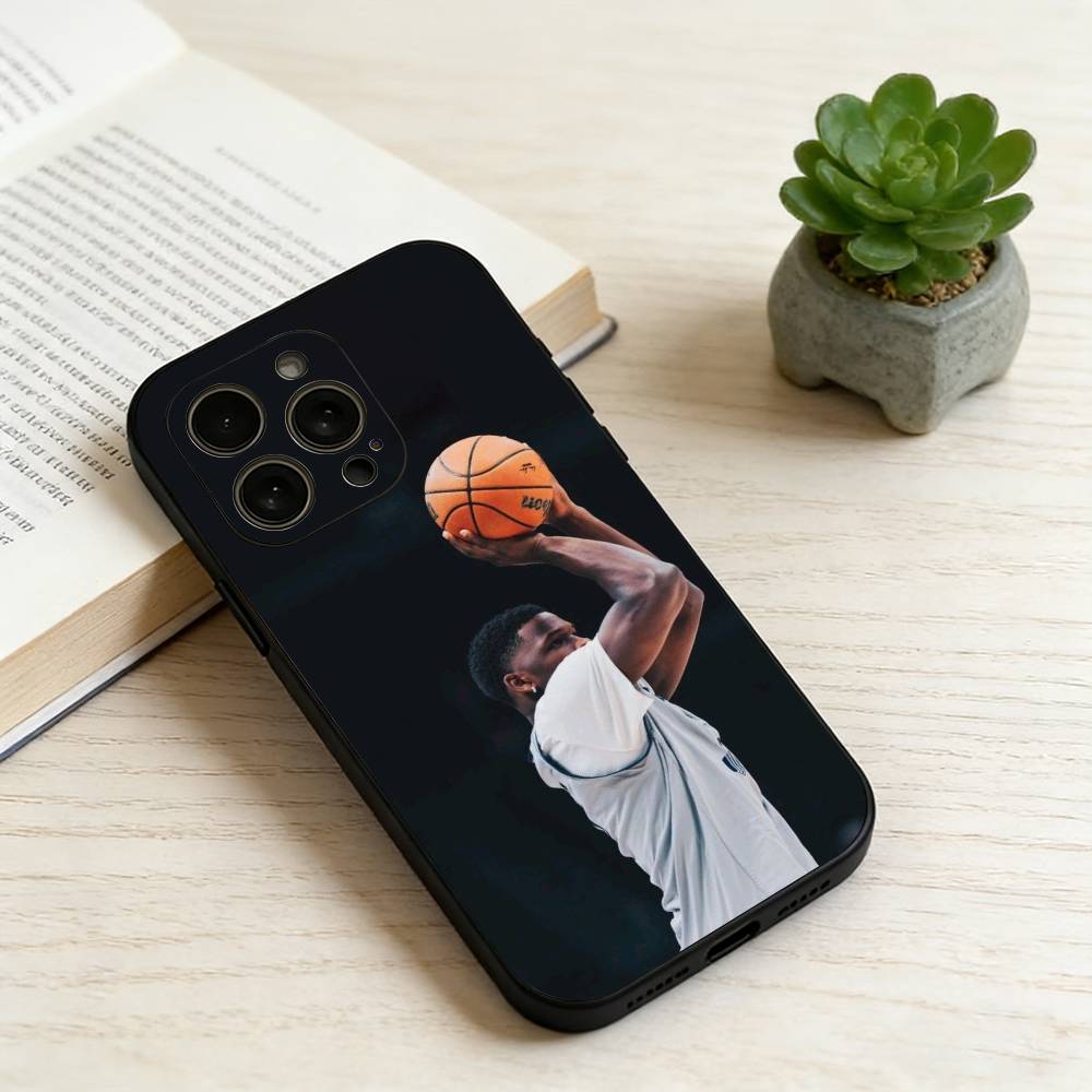 A-Энтони Эдвардс Чехол для телефона для iPhone 17,16,15,14,13,12,11 Plus,Pro Max,XS,Мягкий силиконовый черный чехол