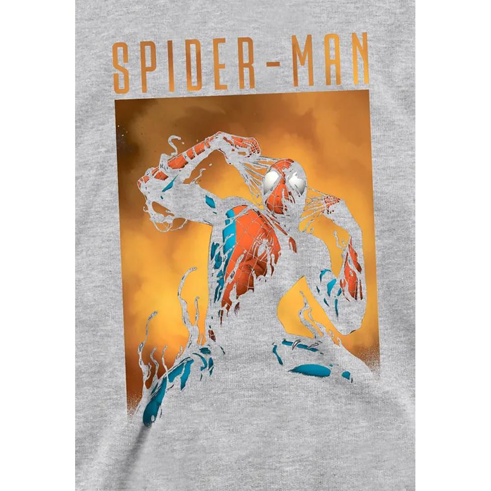 Spider-Man Childrens/Kids Creeping Venom Heather Hoodie